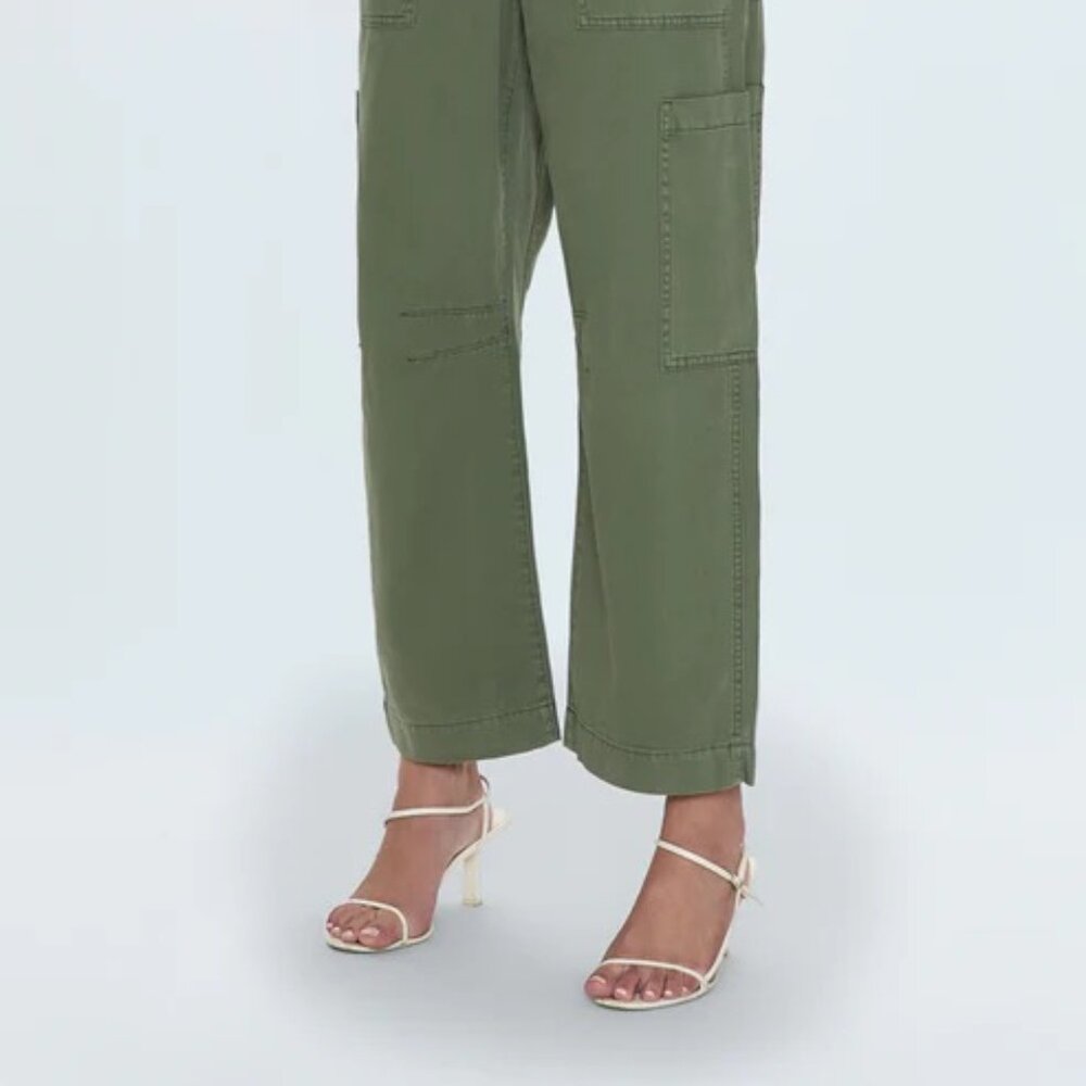 NEW Pistola Sabrina Curved Utility Pants - Meadow Green - Picture 8 of 11